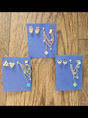Power Puff Girls Earing Bundle
